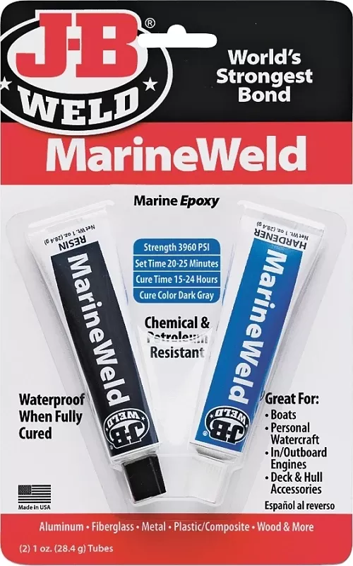 (2) 1 Oz. Marineweld Epoxy