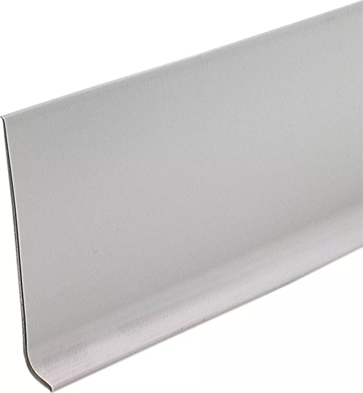 4 In. X 120 Ft. Silver Gray Vinyl Wall Base